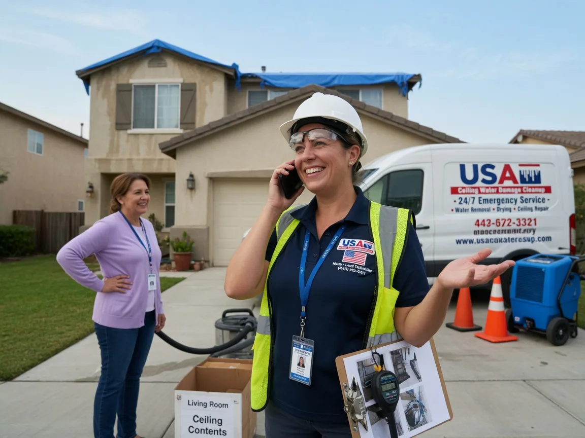Ceiling Water Damage Restoration Matteson, IL FAQs